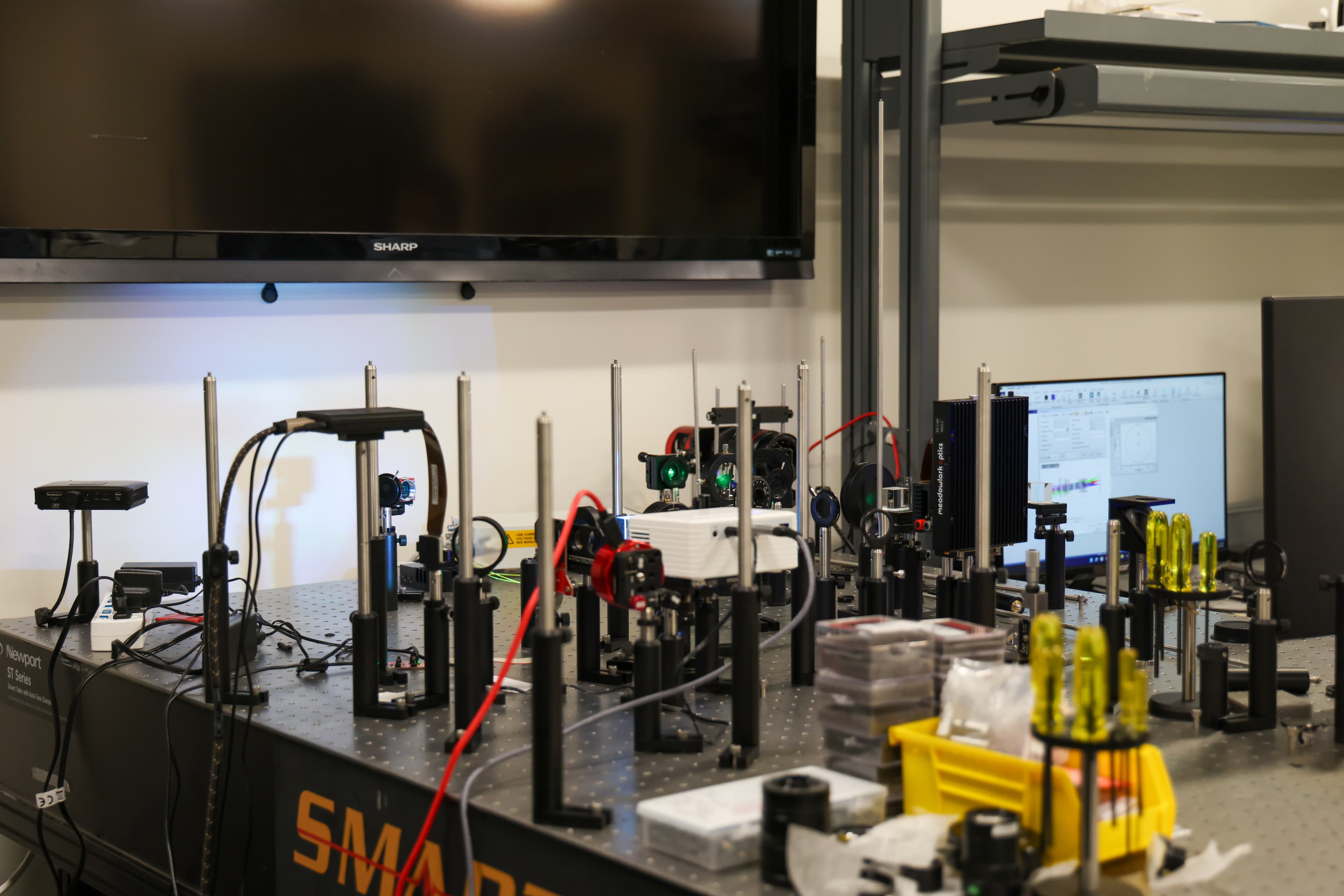 Modern university classroom